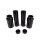 Killer Custom Aggressor Gabel Cover Set schwarz für Harley Breakout 13-17
