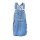 Dickies Hopewell denim bib dress light bleach 32
