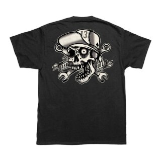Lucky 13 Skull Bro T-shirt black