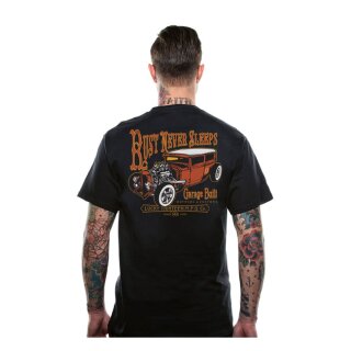 Lucky 13 Rust Never Sleeps T-shirt black