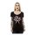 Lucky 13 Flag Girl T-shirt black