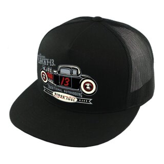 Lucky 13 The Coupe 13 snapback trucker cap black