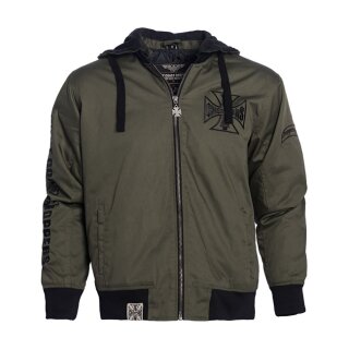 WCC Block jacket military green