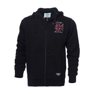 WCC Chief zip hoodie black