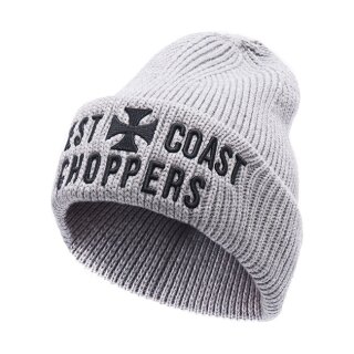 WCC Cross Rib beanie grey