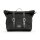Longride, Old Chopper waxed cotton saddlebag. Black