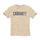 Carhartt T-shirt Camo blok logo Dark khaki duck camo