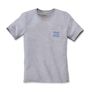Carhartt graphic pocket T-shirt Heather grey