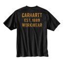 Carhartt graphic pocket T-shirt Heather black