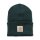 Carhartt Rib knit beanie Watch Hunter green/black