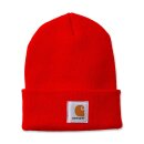 Carhartt Rib knit beanie Watch Brite orange