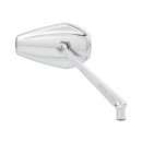 Arlen Ness Mini Stocker billet mirror right chrome