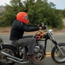 BILTWELL LANE SPLITTER ECE DOT Helm orange hazard