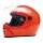 BILTWELL LANE SPLITTER ECE DOT Helm orange hazard