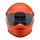 BILTWELL LANE SPLITTER ECE DOT Helm orange hazard