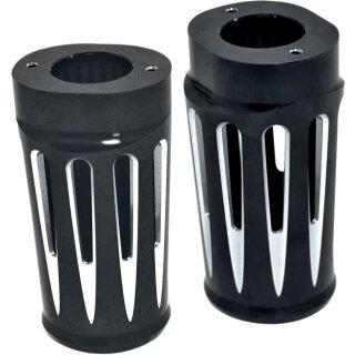 BOOT FORK D-CUT FLST BLK