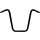 HANDLEBAR 1"NAR APE 14"BK