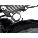 Lenkkopf Bolzen Abdeckung schwarz für Harley Modelle...