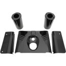 FORK TINS FLST RIB BLK 5PC