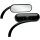 MIRROR OVAL MICRO BLK L