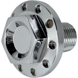 NUT STRG STEM 87-18XL CHR