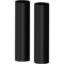 COVER FORKTUBE 49 SM BLACK FXD 06-17