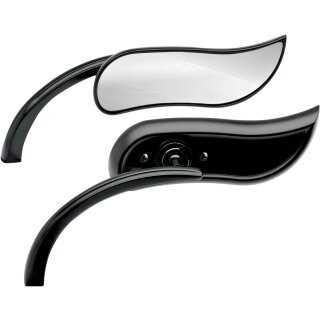 MIRROR UPSWEPT BLK RIGHT