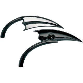 MIRROR SCOOP BLK RT