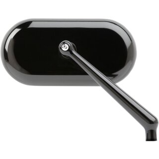 MIRROR OVAL RH BLK
