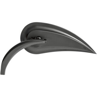 MIRROR RAD 3 T-DROP L BLK