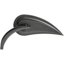 MIRROR RAD 3 T-DROP L BLK