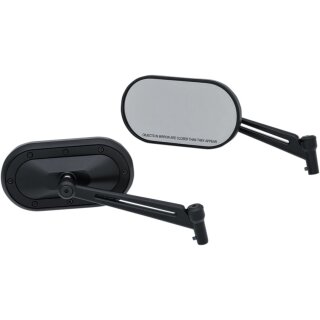 MIRROR HEAVY IND SAT BLK
