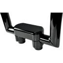 LA Choppers Solid Lenkerhalter und obere Klemme schwarz...