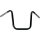 HANDLEBAR 1"NAR APE 12"BK