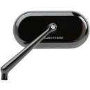 MIRROR OVAL LH BLK