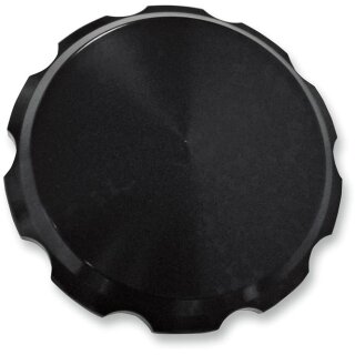 CAP GAS SMOOTH BLK 96-19