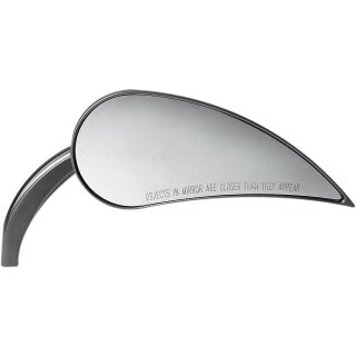 MIRROR RAD 3 T-DROP R BLK