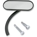 MIRROR OVAL MICRO BLK R