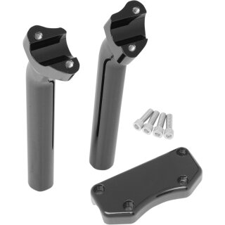 RISER BUFF W/CLAMP 9.5 BK