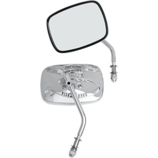 MIRROR LTR CHR PAIR