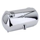 Domed Chrom Öltank rund mit seitlichem Einfüllstutzen für Harley Softail 89-99