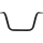 HANDLEBAR HEFTY 12" BLK
