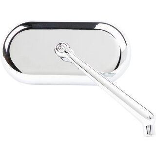 MIRROR OVAL RH CHR