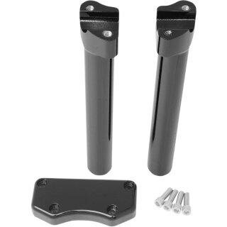 RISER BUFF W/CLAMP 10 BK