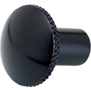 CHOKE KNOB KNURLED BLACK