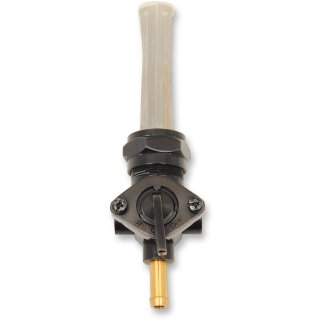 PETCOCK BLK 22MM DOWN