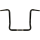 1-1/4" Touring Ape Hanger Lenker schwarz 96-19 FL