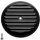 COVER AIR CLNR FIN BLK