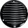 COVER DRBY3-H FINNED BLK