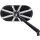 MIRROR 10G RIGHT BLACK